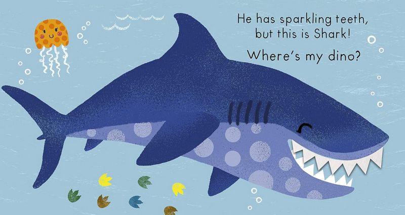 Where's My Dinosaur? - Touch And Feel Board Book - كتب Usborne Touchy-Feely - هذا ليس الكنغر الخاص بي