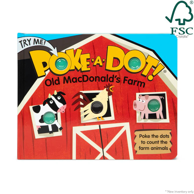 Flash Cards Poke-A-Dot! Fun on the  Farm! - بطاقات فلاش كزة A-نقطة! المرح في المزرعة!