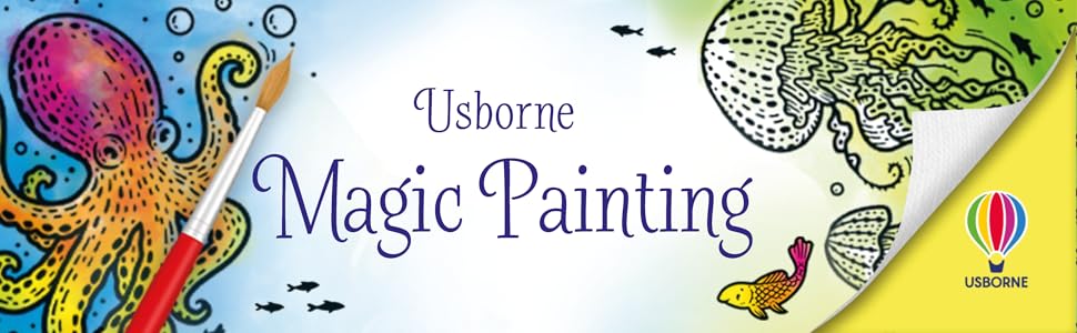 USBORNE - Narwhals and Other Sea Magic Painting Book
