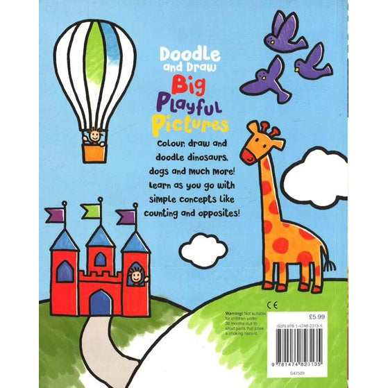 Start Little Learn Big! - Doodle And Draw Big Playful Pictures - ابدأ بالقليل والتعلم الكبير! - رسومات الشعار المبتكرة ورسم صور كبيرة مرحة