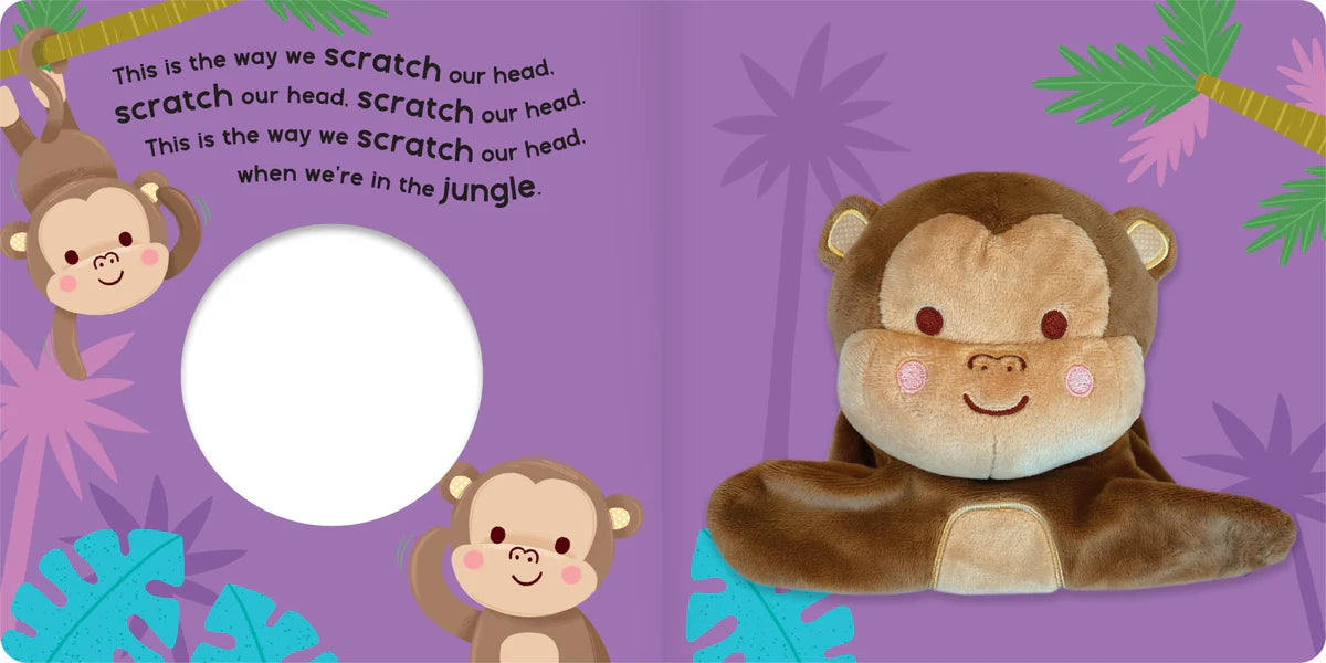 Cheeky Monkey - Hand Puppet Book