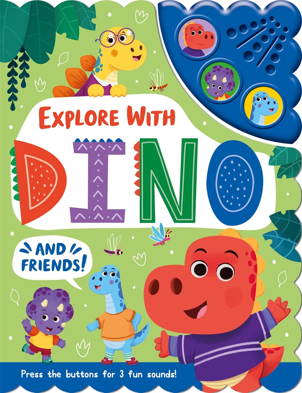 Explore with Dino and Friends - Sound Books - استكشف مع دينو والأصدقاء - كتب صوتية
