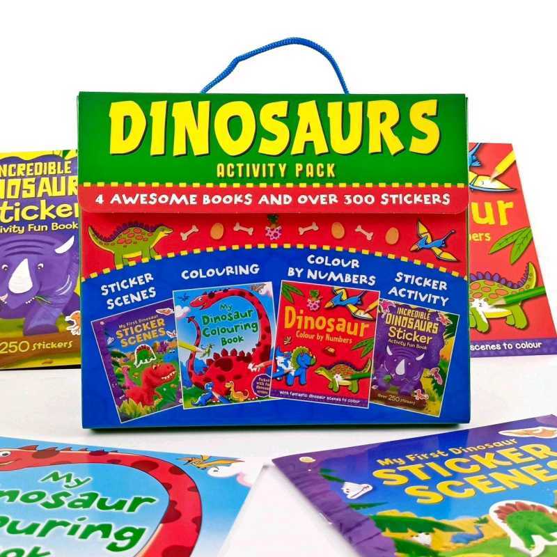 Dinosaurs Activity Pack - حزمة أنشطة الديناصورات
