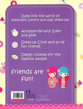 Kimmidoll Junior-Dress-Up Sticker Book
