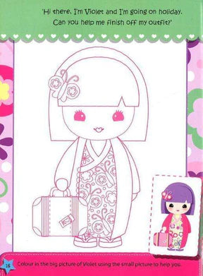Kimmidoll Junior-Dress-Up Sticker Book