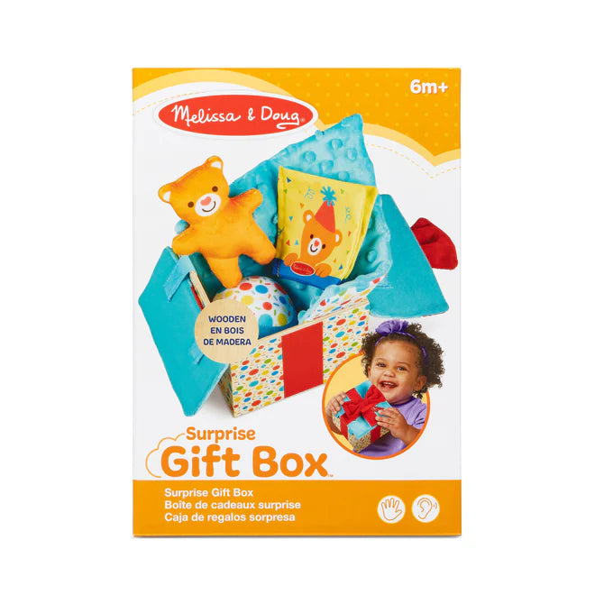 Melissa & Doug; Wooden Surprise Gift Box - ميليسا آند دوج - تم إنشاؤها بواسطة Me Unicorn Bank