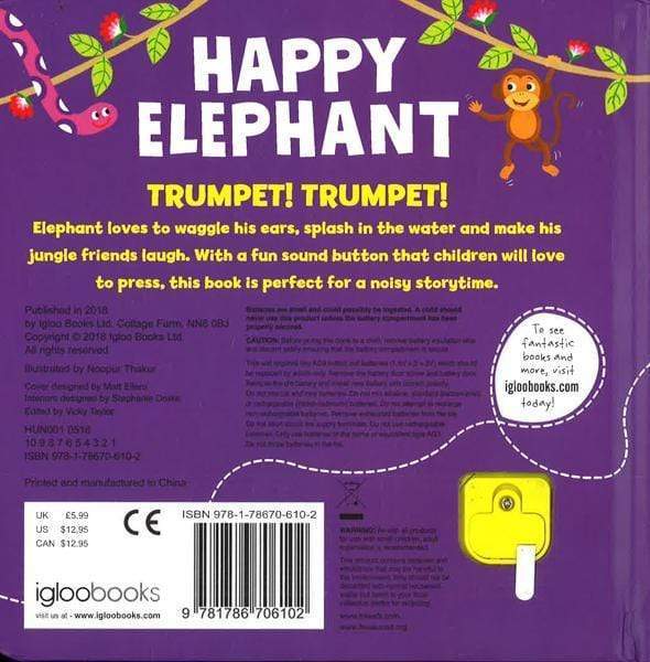 Happy Elephant (Sound Book)