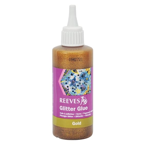 Reeves Glitter Glue - Gold