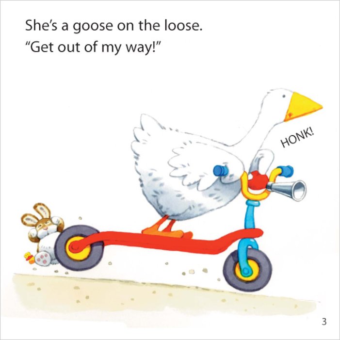 قراء Usborne Phonics - أوزة على فضفاضة