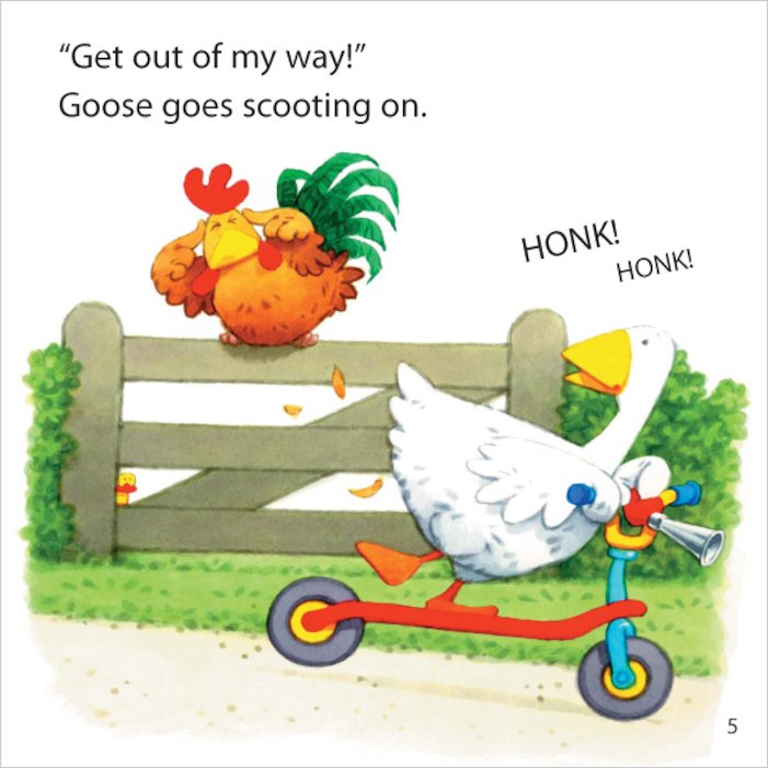قراء Usborne Phonics - أوزة على فضفاضة
