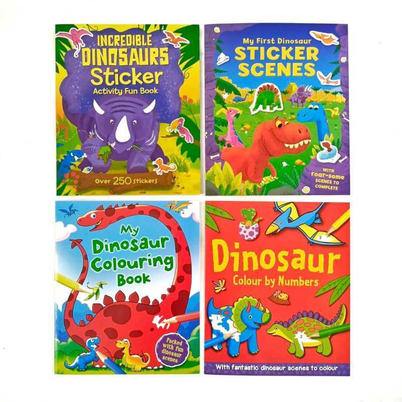 Dinosaurs Activity Pack - حزمة أنشطة الديناصورات