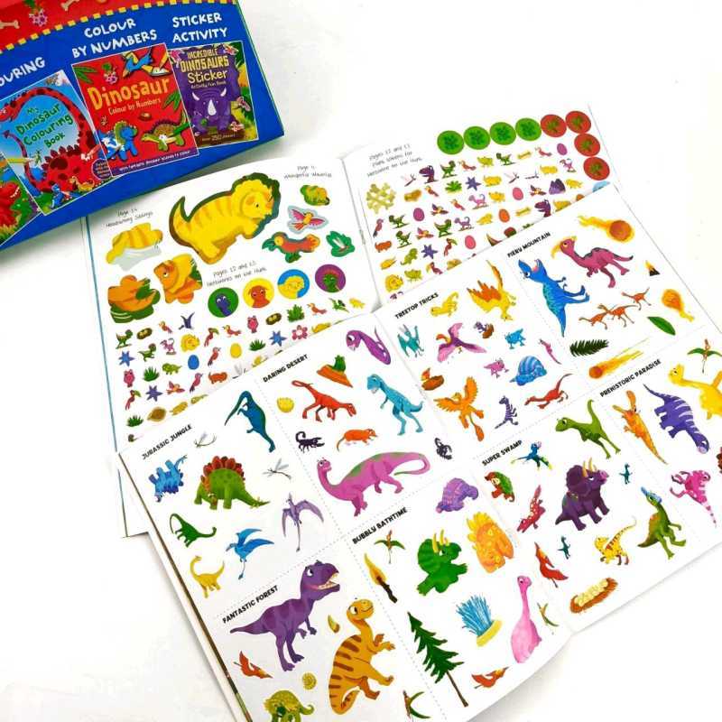 Dinosaurs Activity Pack - حزمة أنشطة الديناصورات