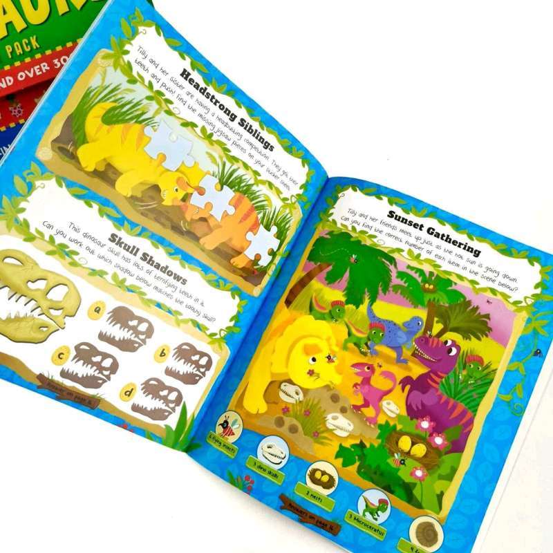 Dinosaurs Activity Pack - حزمة أنشطة الديناصورات