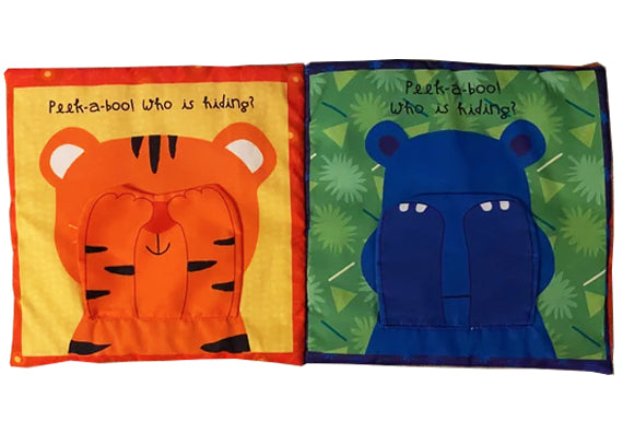 Play Peek-A-Boo! Jungle Animals - Cloth Book