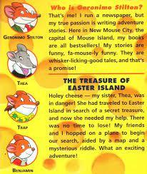 Geronimo Stilton #60 - The Treasure Of Easter Island - Spectrawide Bookstore