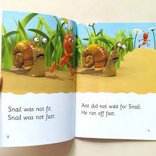 Ant and Snail - Collins Big Cat Reading Lions Phonics Level 1