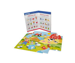 Whiz Kids Magnetic Puzzle & Book - On the Farm