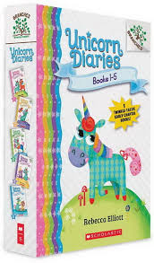 Branches Book - Unicorn Diaries - Book 1-5 - Glitterrific Early Chapter Books! - كتاب الفروع - يوميات يونيكورن - الكتاب 1-5 - كتب الفصل المبكر اللامعة!
