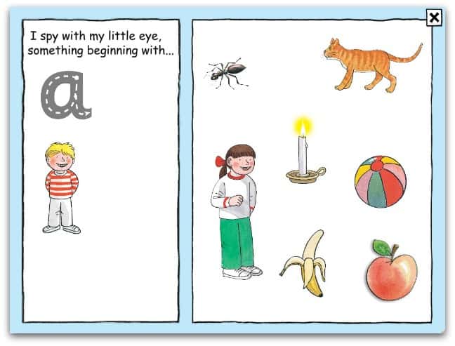 القراءة مع صوتيات أكسفورد المرحلة 1 - أبجدية كيبر I Spy (Biff Chip &amp; Kipper)