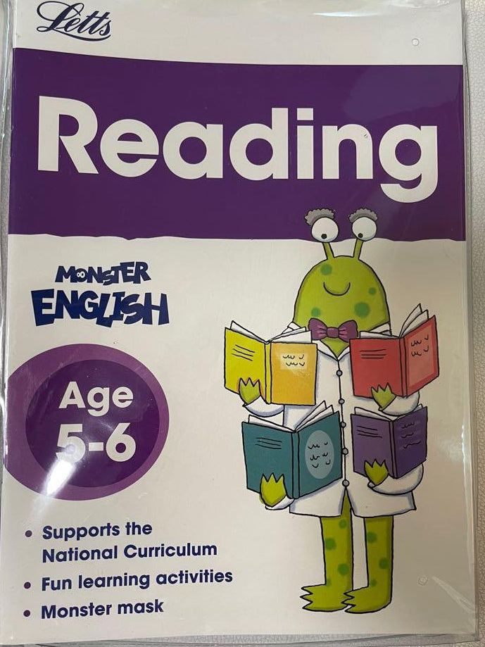 Letts Reading - Monster English 5-6