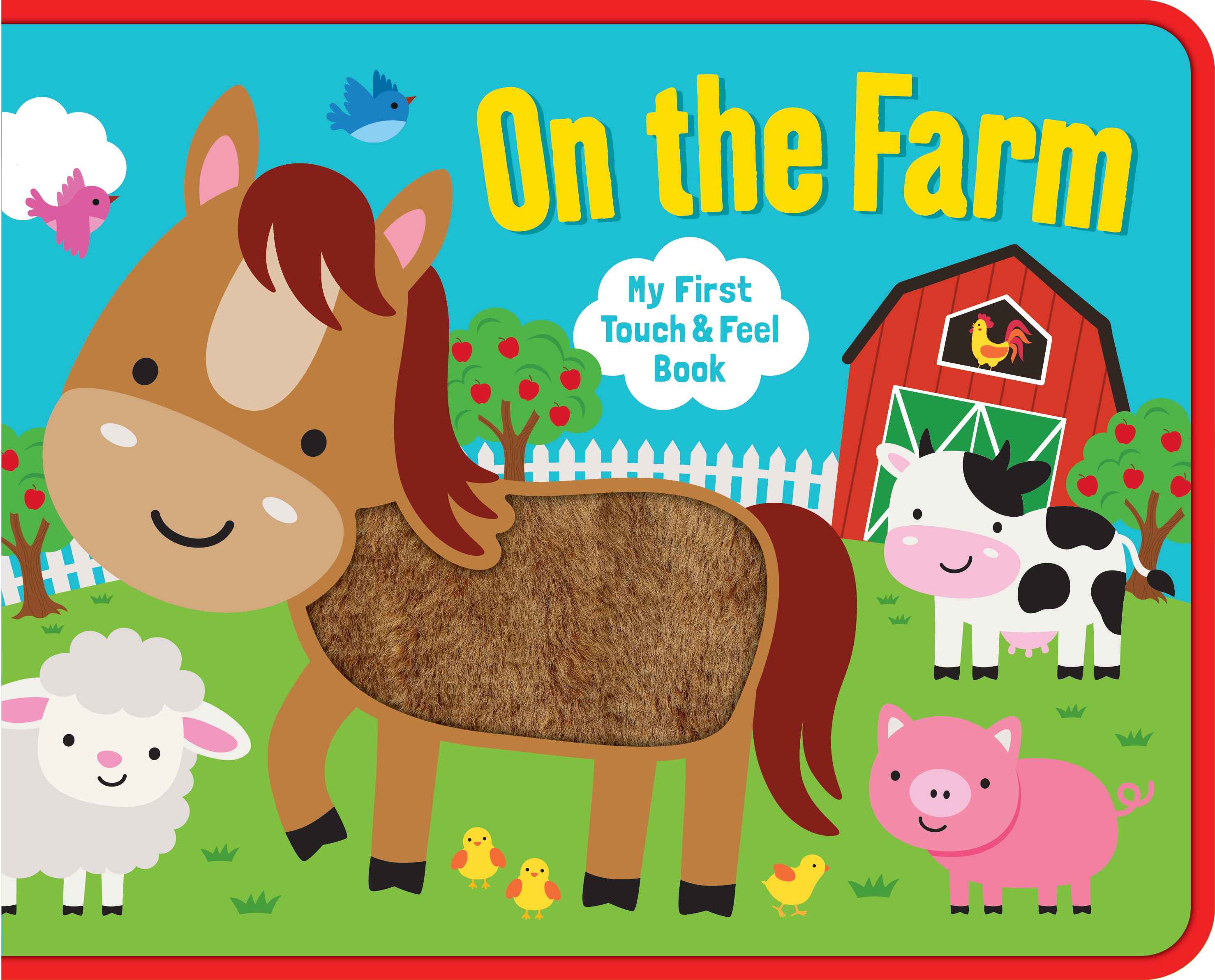 Foam Touch & Feel Book - On the Farm - ابحث عن متعة الأغنام في المزرعة - كتاب رغوي بعيون Googly