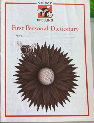 Nelson Spelling - First Personal dictionary - قاموس نيلسون سبيلنغ الشخصي الأول
