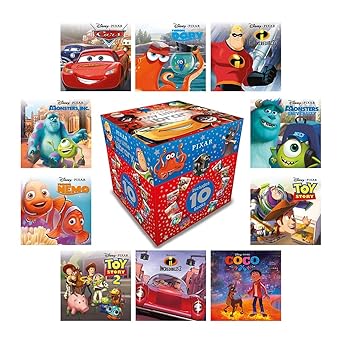 Pixar - My Little Library  - 10 Books - بيكسار - مكتبتي الصغيرة - 10 كتب