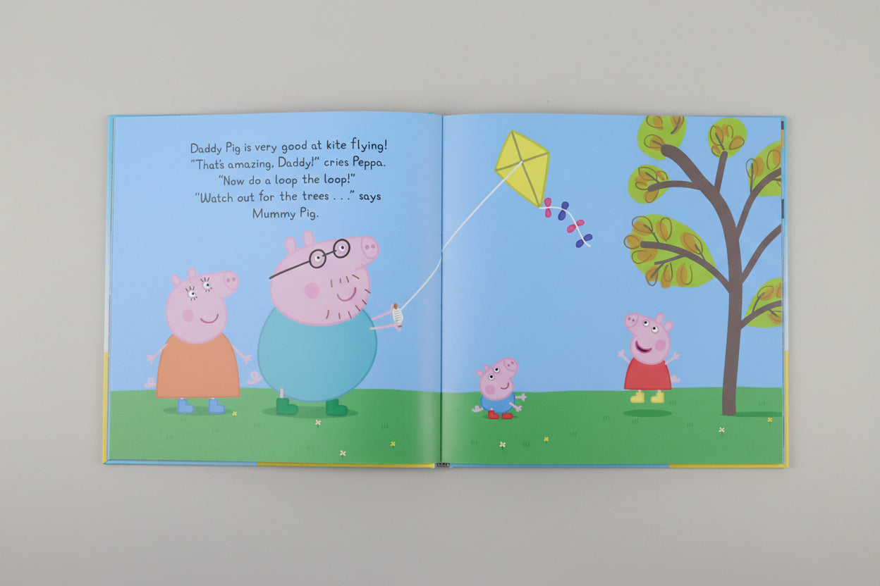 Peppa Pig - Flying a Kite (Picture Book New Collection) - بيبا بيج - بيبا تحب الأطباء والممرضات (رقابة)