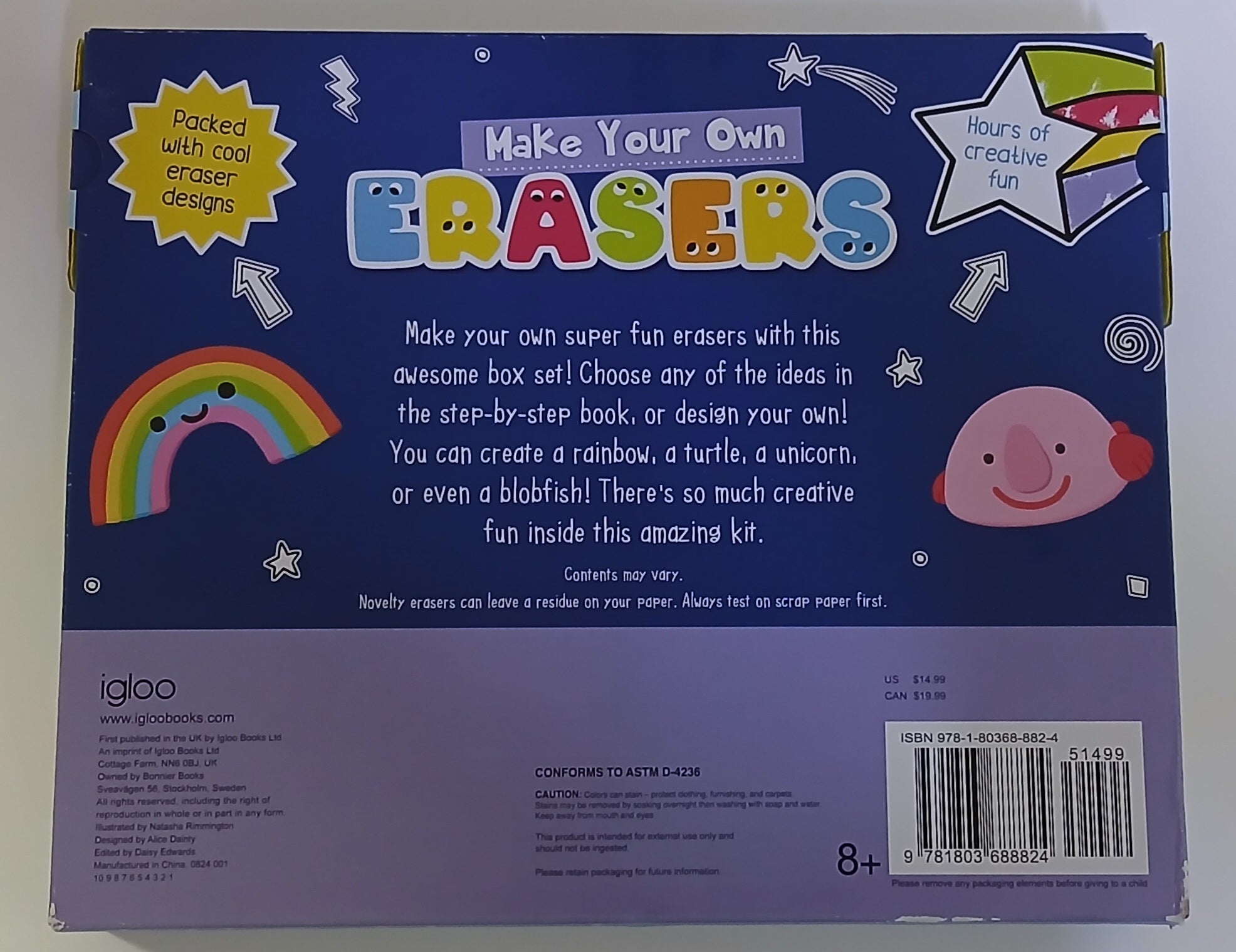Make Your Own Erasers - Box set Kit