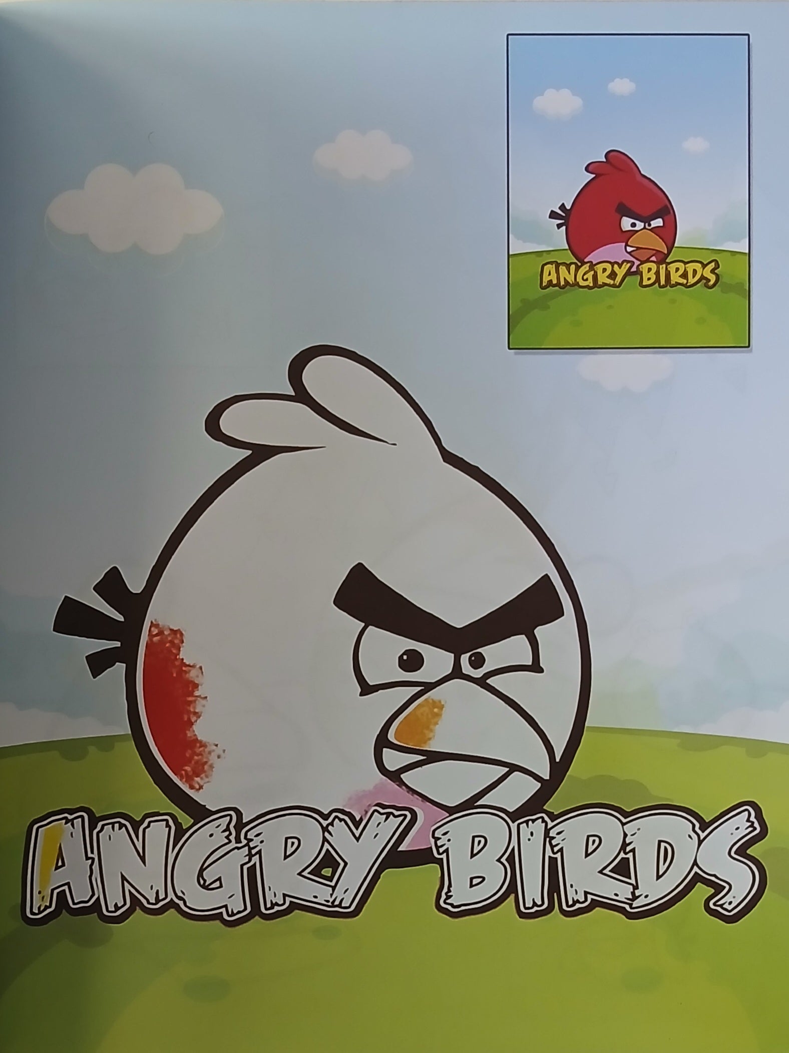 Angry Birds - Coloring Book - الطيور الغاضبة - كتاب تلوين