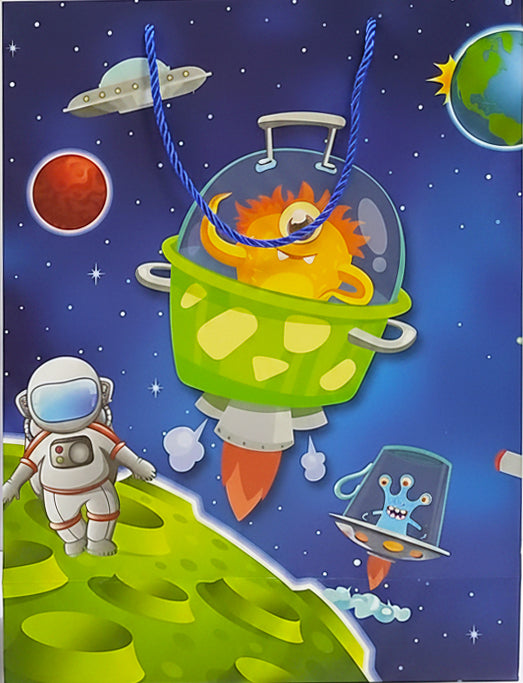 Gift Bag: Monsters in Space - Large Size
