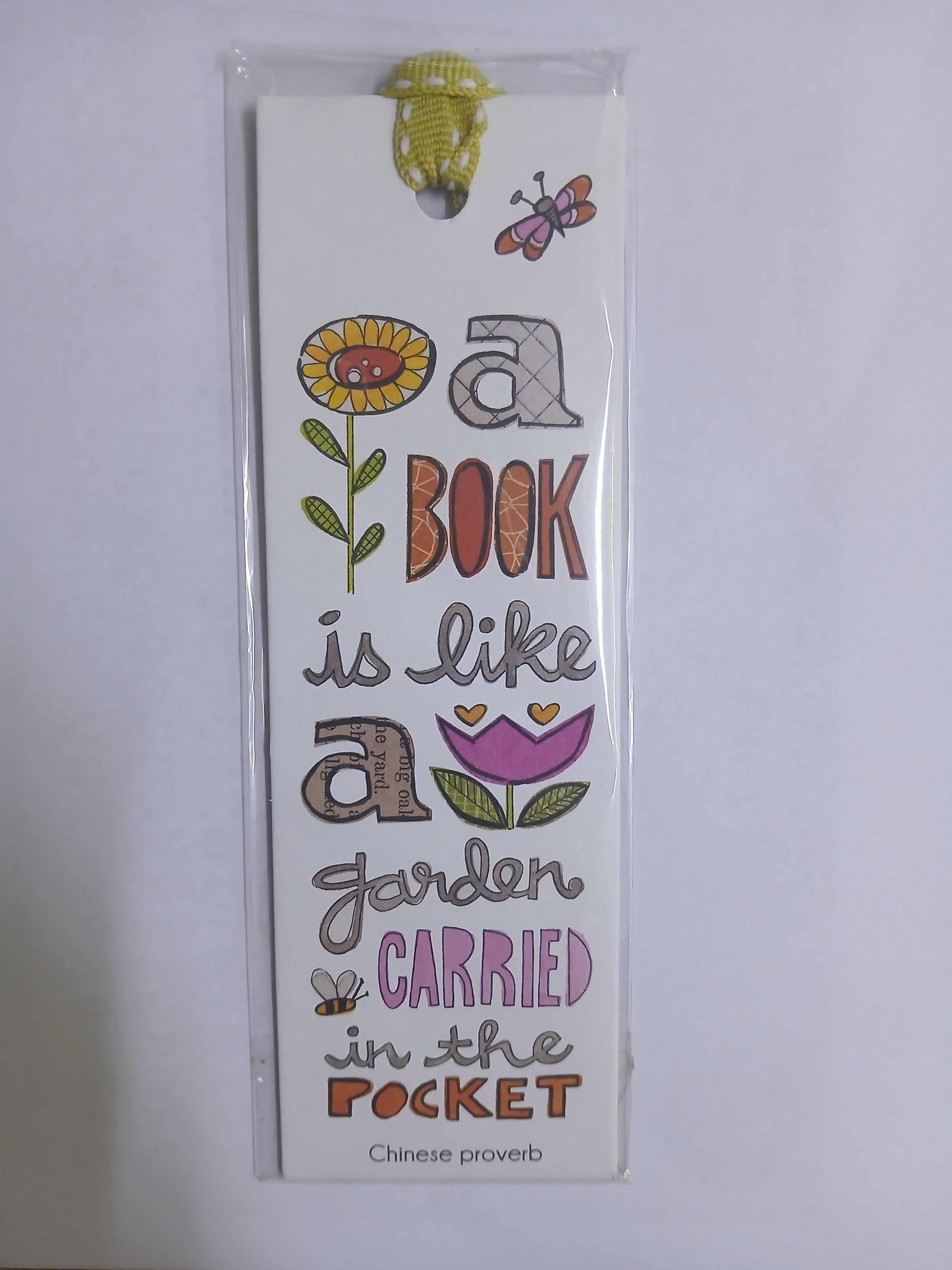 Words and saying Bookmark