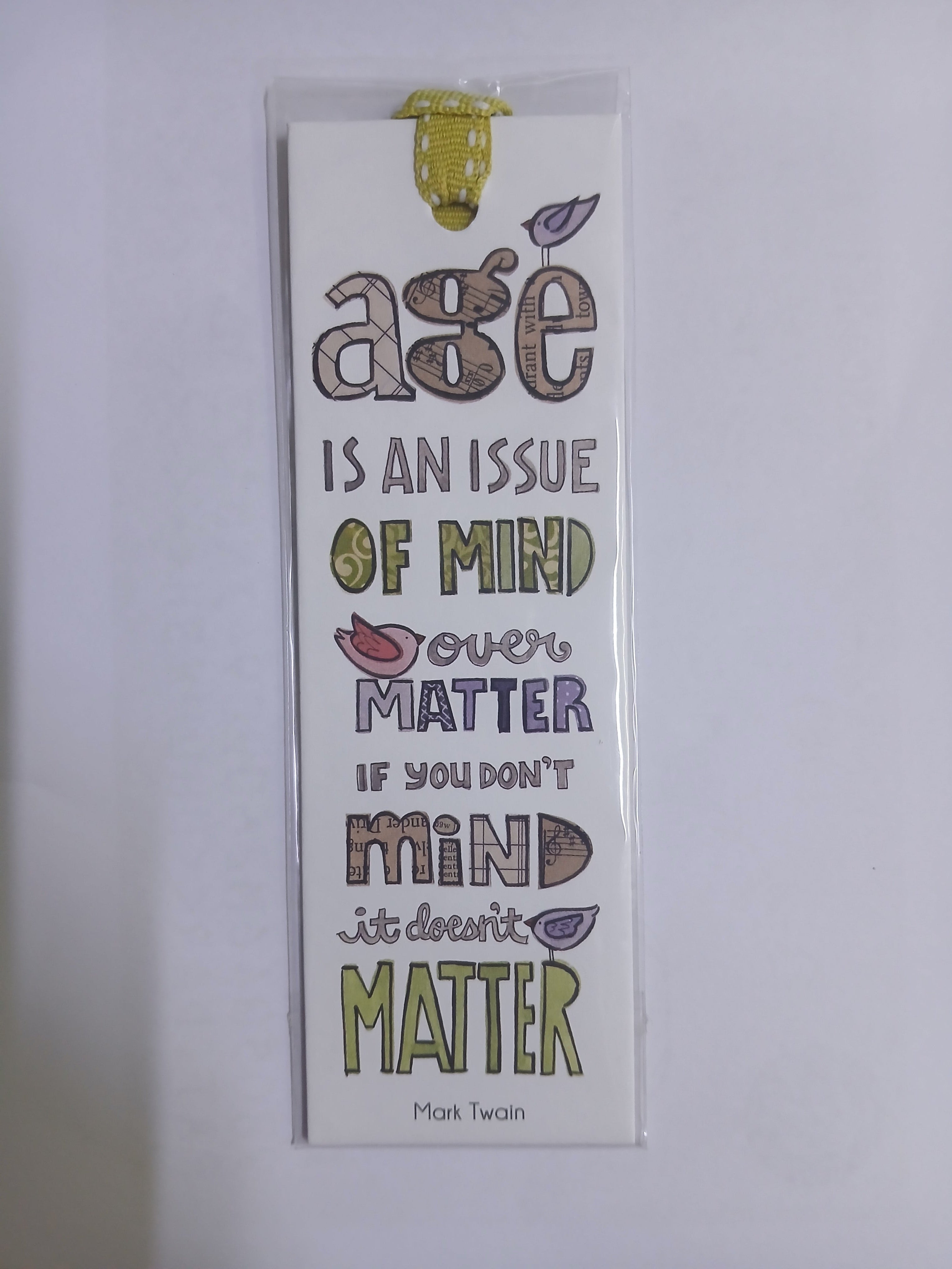 Words and saying Bookmark