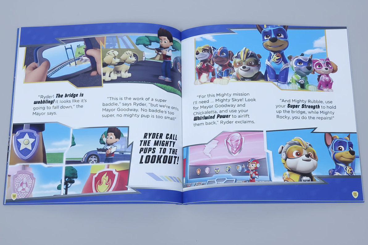 Paw Patrol: Pups Meet The Mighty Twins - دوريات المخلاب: الجراء يلتقون بالتوأم الخارق