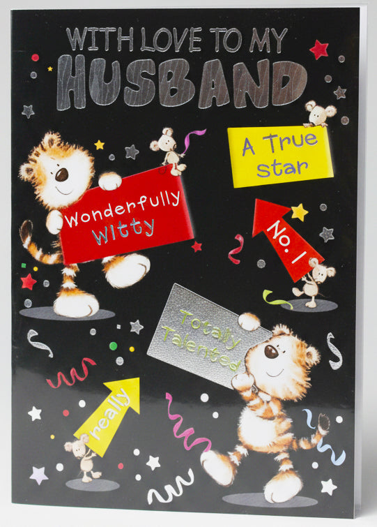 Assorted Greeting Cards - With Love to my Husband