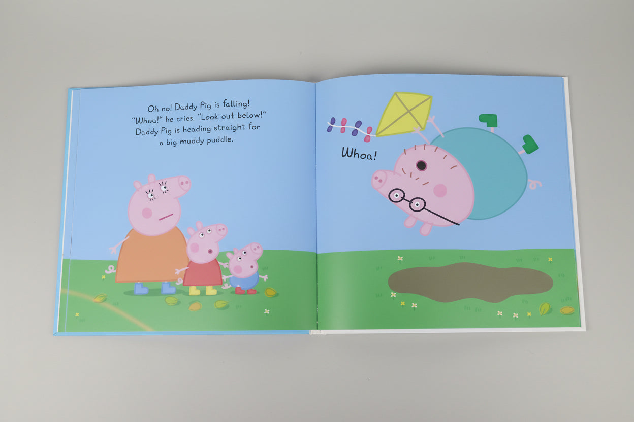 Peppa Pig - Flying a Kite (Picture Book New Collection) - بيبا بيج - بيبا تحب الأطباء والممرضات (رقابة)