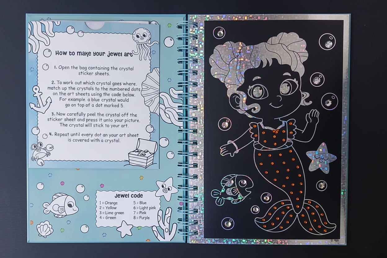Jewel Art Fun: Mermaids