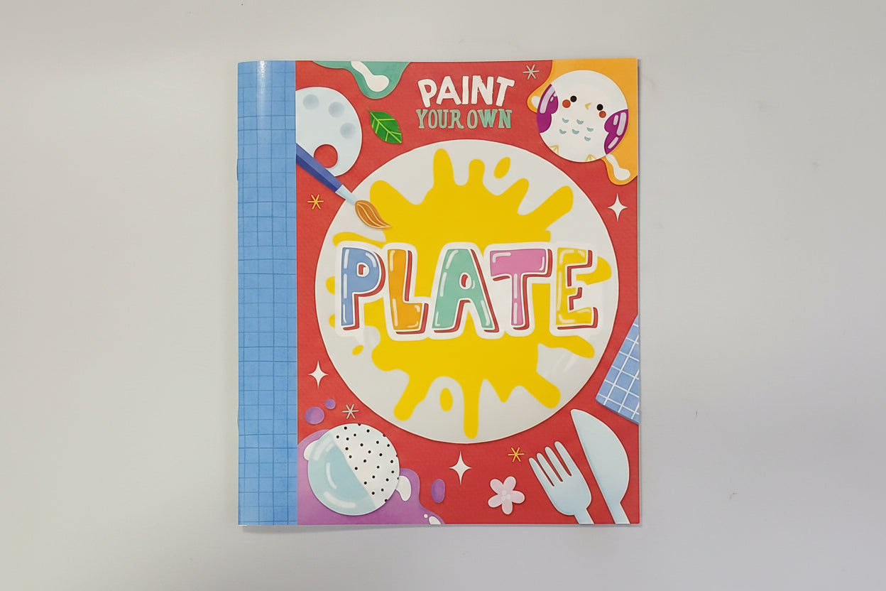 Paint Your Own Plate: Craft Creation For Children - اطْلِ طَبَقَكَ الخَاص: إبداعات فنية للأطفال