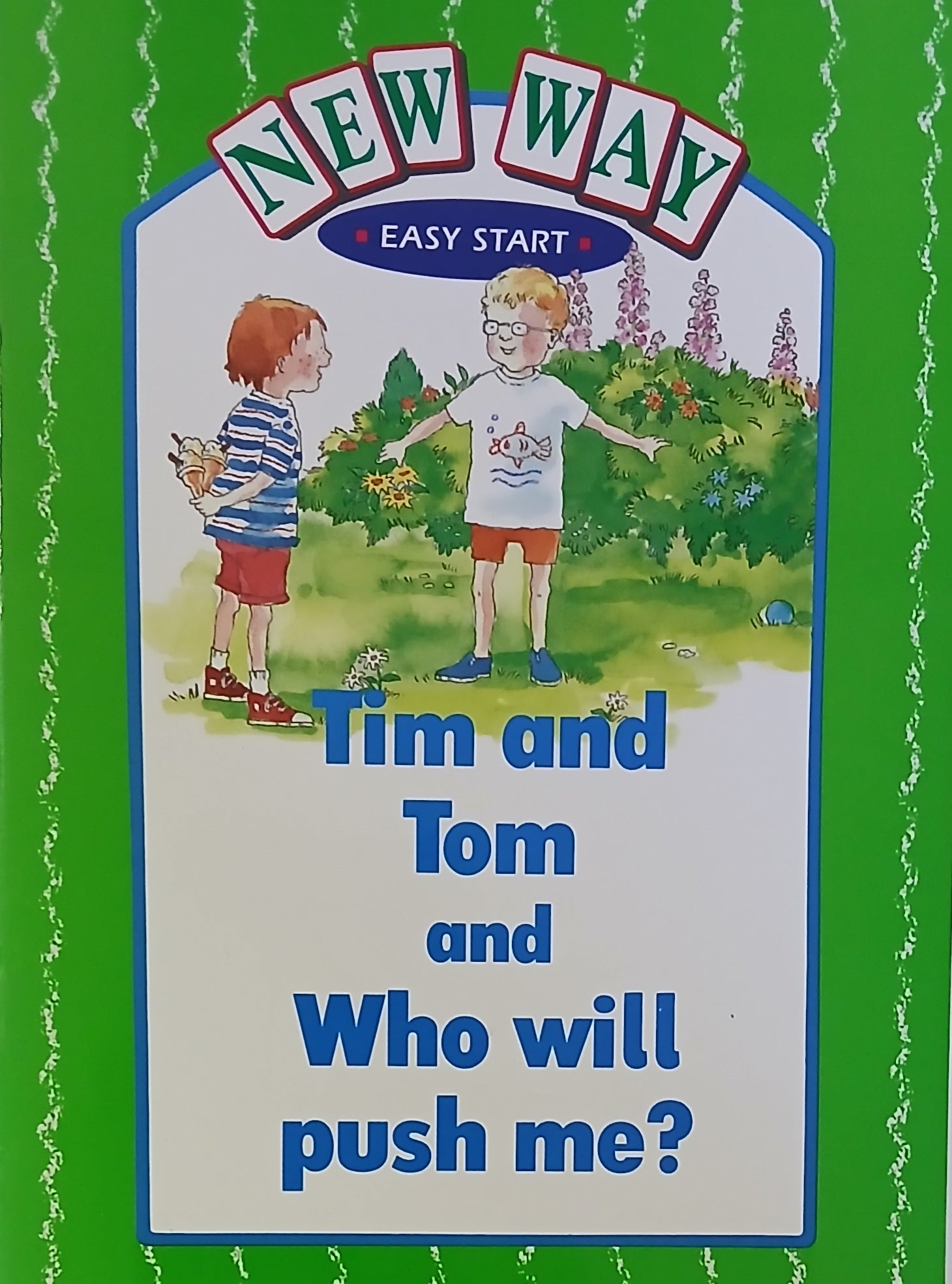 New Way Green Level Easy Start Set A - Tim and Tom and Who Will Push Me? - روبوتات إنقاذ المتحولون - تعرف على غريفين روك ريسكيو