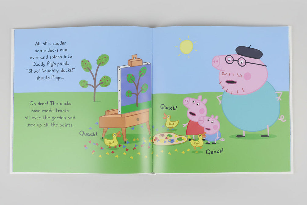 Peppa Pig: Peppa's Painting (Picture Book New Collection) - بيبا بيج - بيبا تحب الأطباء والممرضات (رقابة)