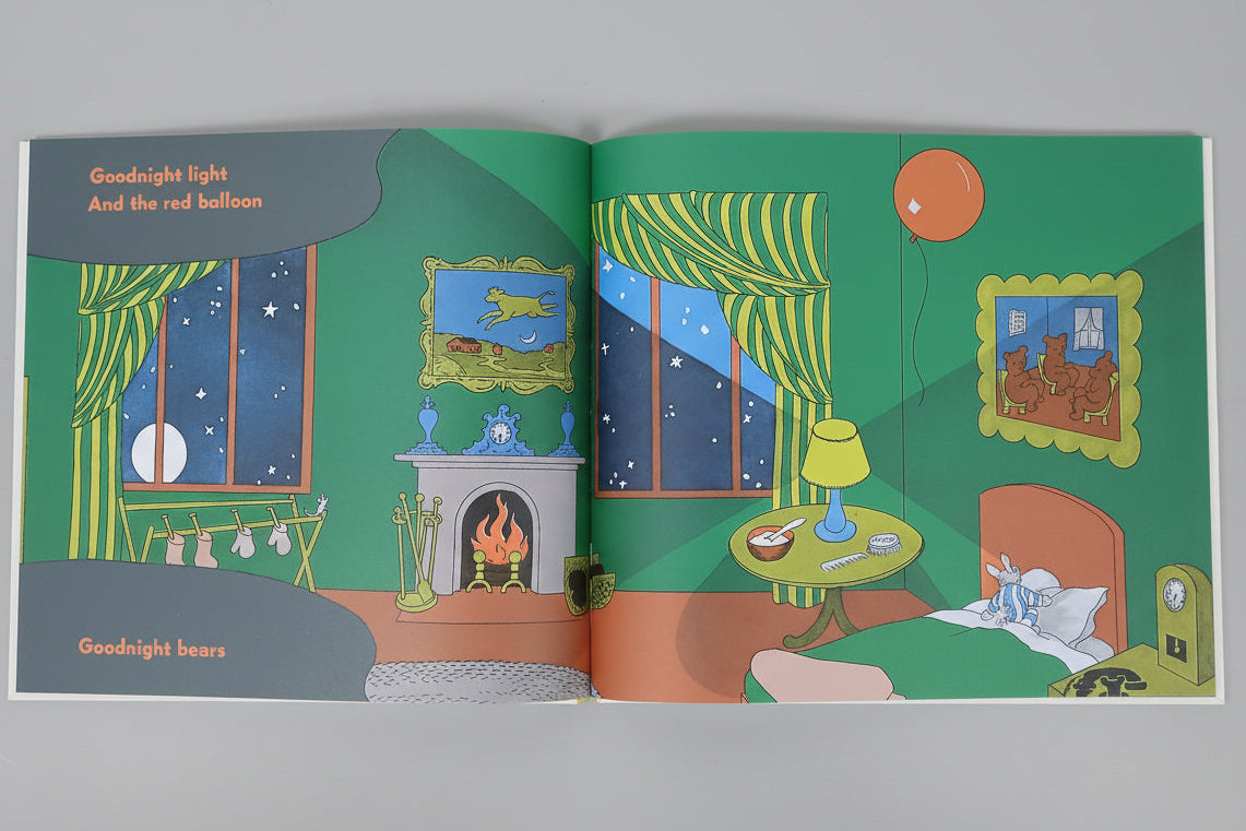 Goodnight Moon -(Picture Book) - ليلة سعيدة أيها القمر -(كتاب مصور)