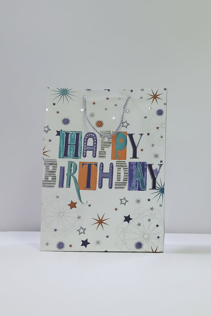Gift Bag: Happy Birthday - Large Size