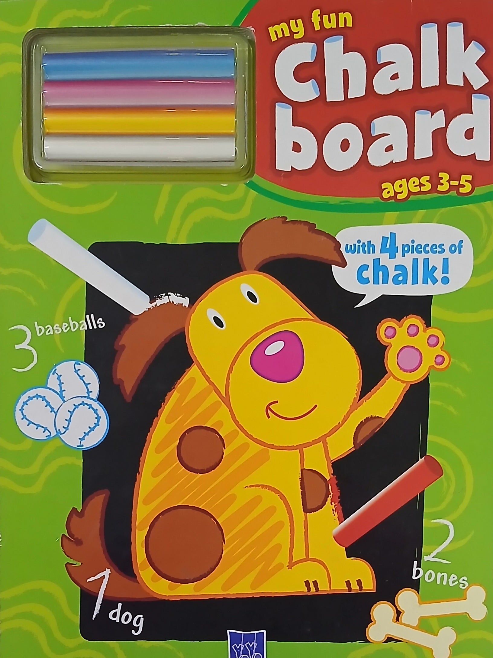 My fun Chalk Board 3-5 - سبورتي سبورة ألوان 3-5
