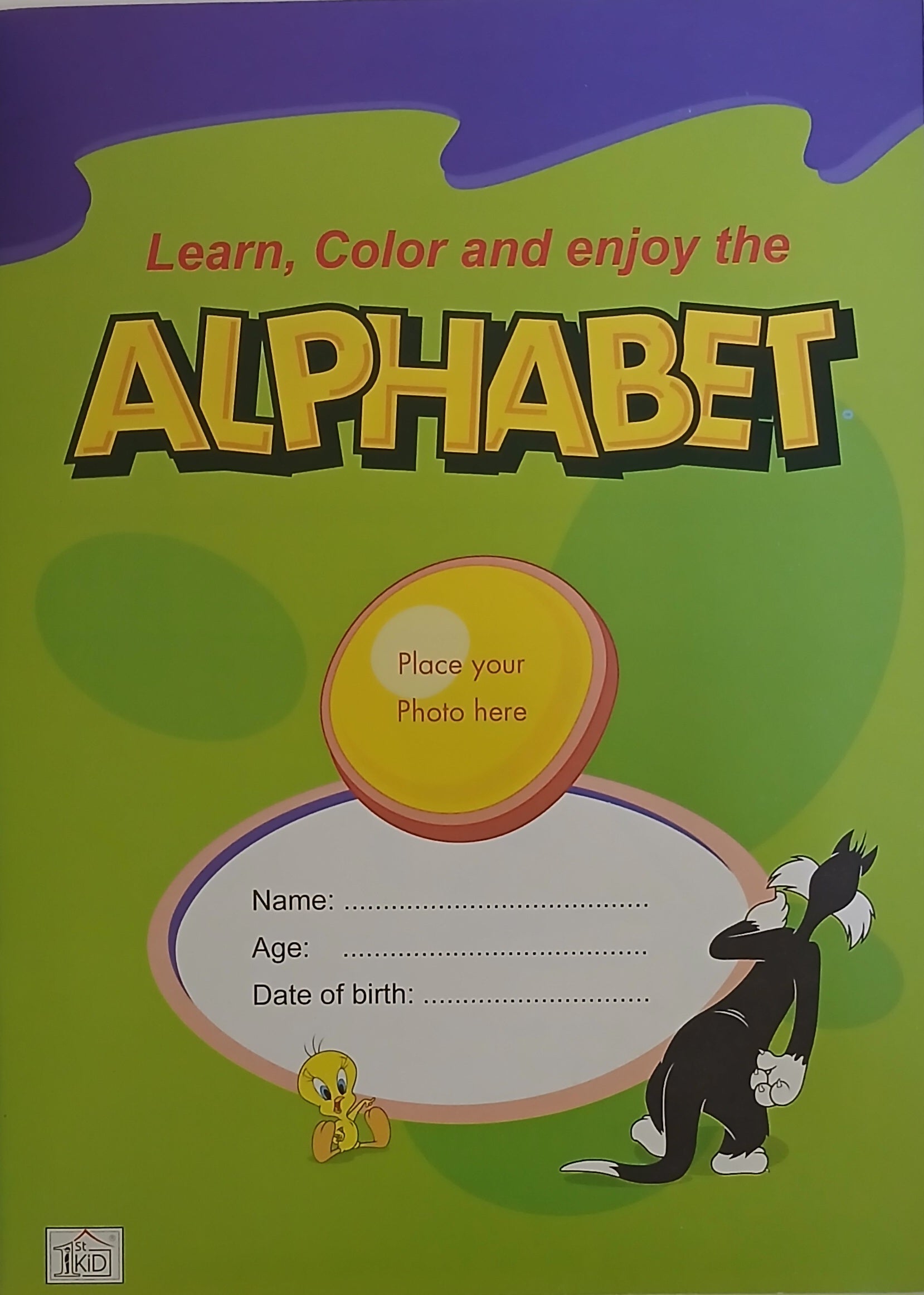 Looney Tunes - Learn, Color and Enjoy The Alphabet - From A to Z - لوني تونز - تعلم وتلوين واستمتع بالأشكال