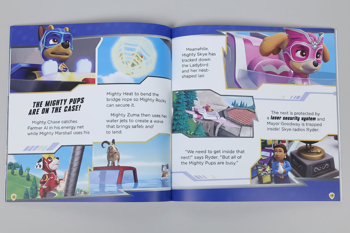 Paw Patrol: Pups Meet The Mighty Twins - دوريات المخلاب: الجراء يلتقون بالتوأم الخارق