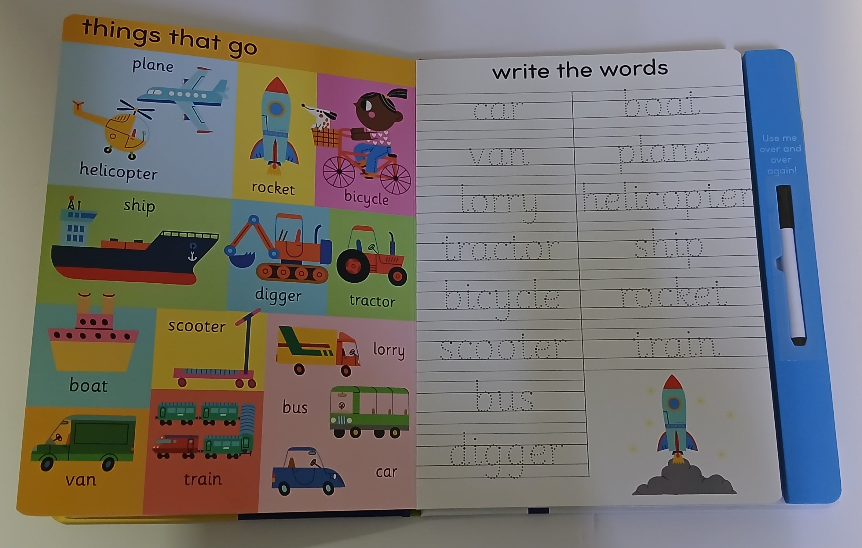 Write, Wipe, Repeat - 100 Words - Wipe Clean