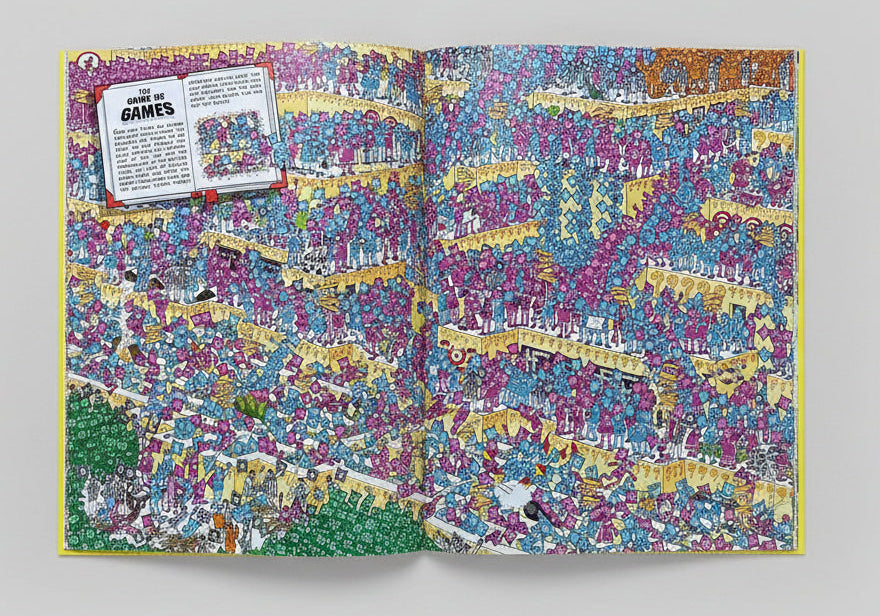 Where's Wally? #05: The Wonder Book - أين والي؟ #05: الكتاب العجيب