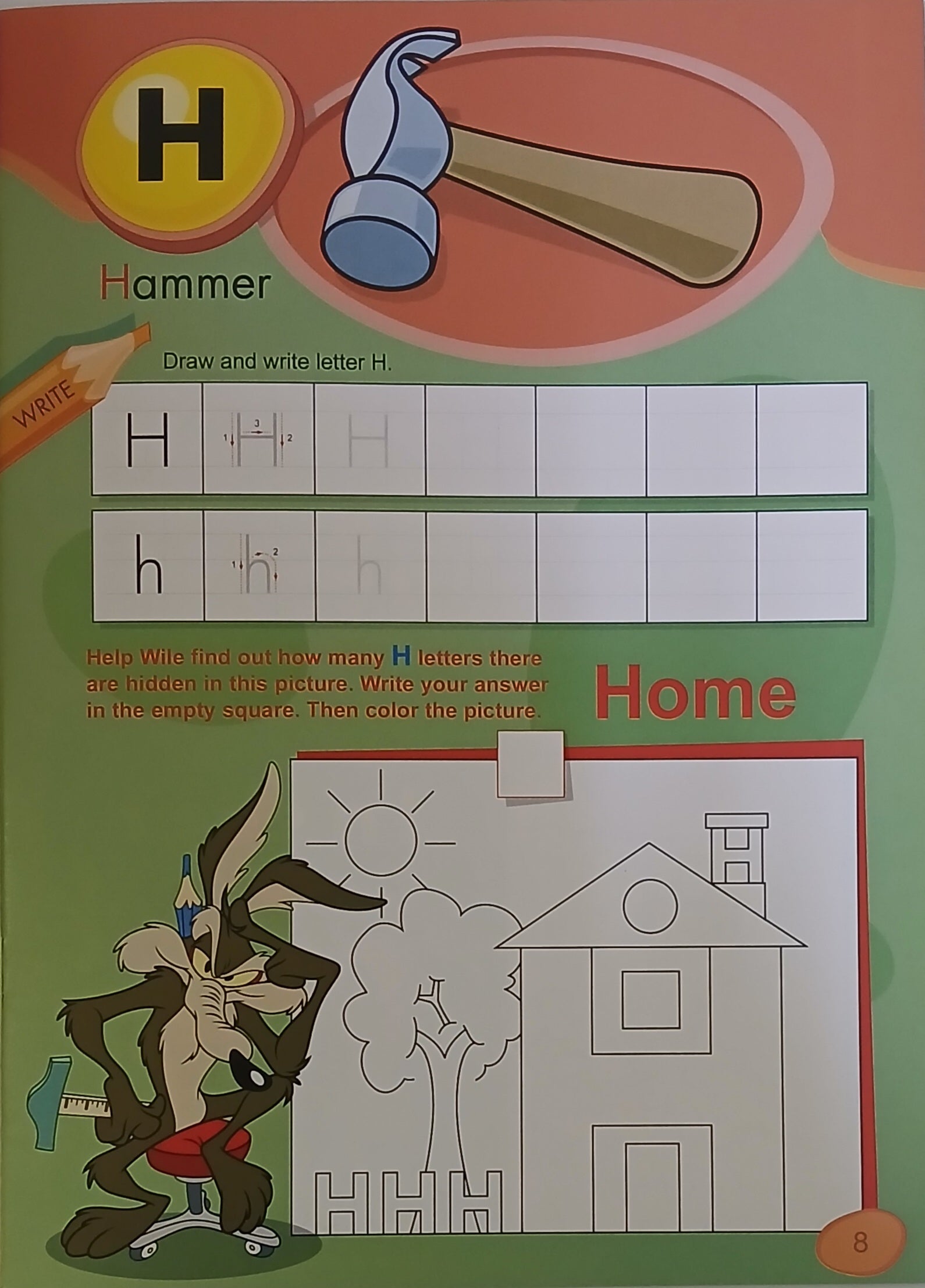 Looney Tunes - Learn, Color and Enjoy The Alphabet - From A to Z - لوني تونز - تعلم وتلوين واستمتع بالأشكال