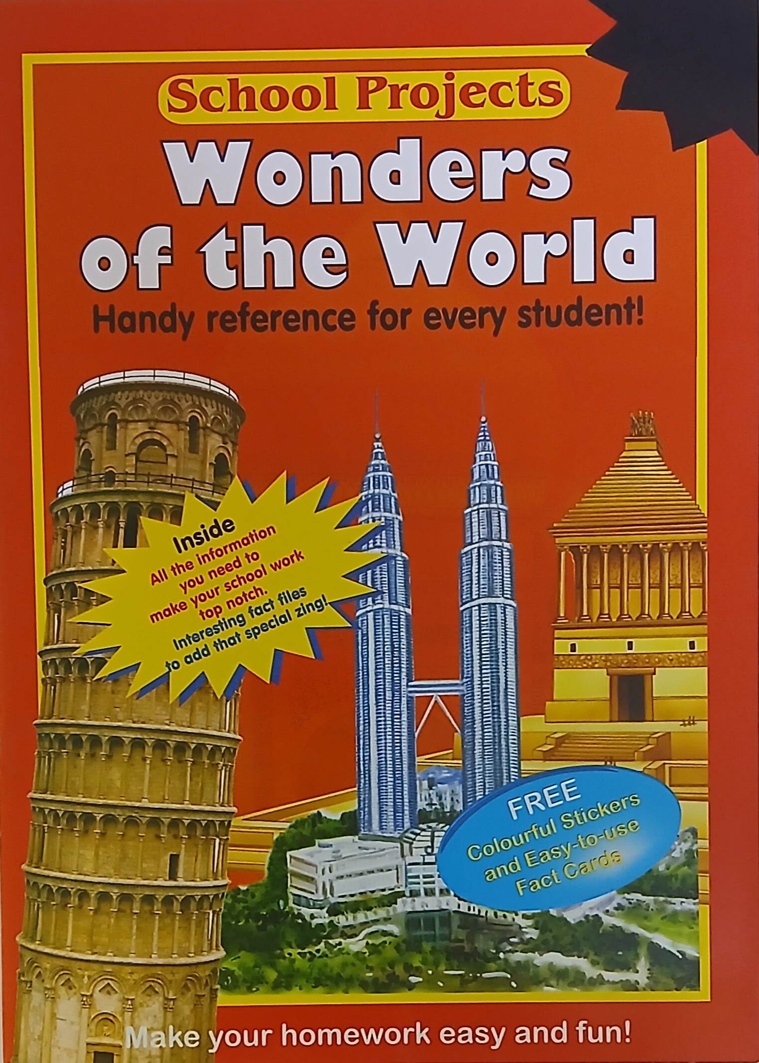 School Projects: Wonders Of The World - Handy Reference For Every Student! - اكتشاف القراءة والاكتشاف: عجائب العالم (اكتشاف الأطفال)