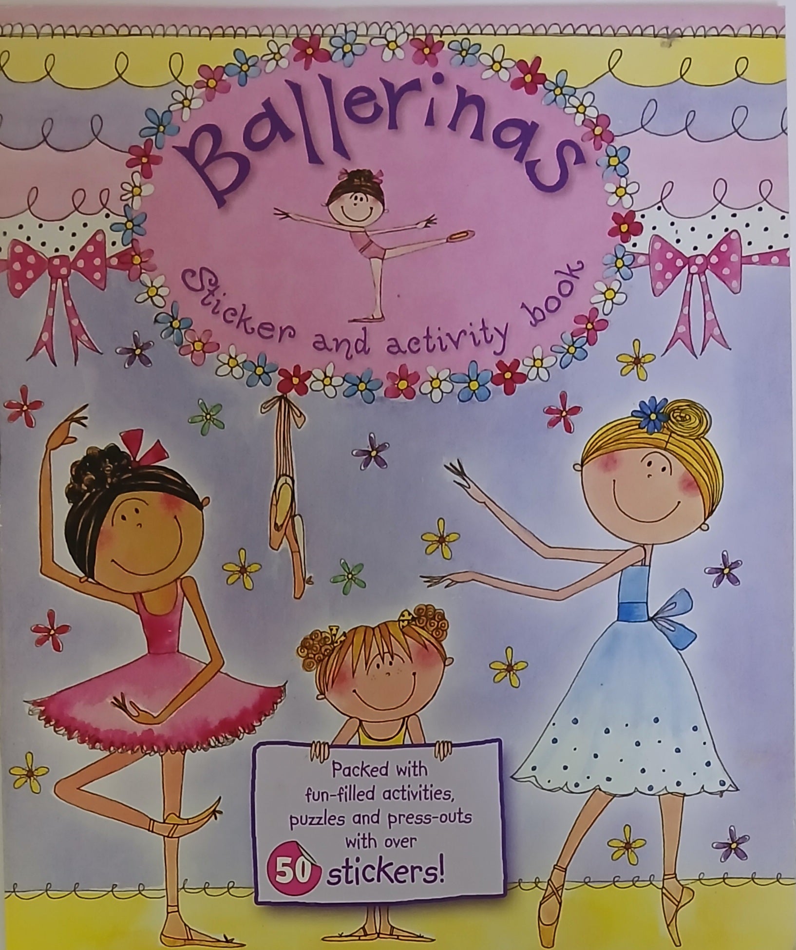 Ballerinas - Sticker And Activity Book - قراءة صورة - ملصق ولون - حكايات خرافية